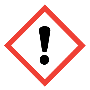 Pictogramme SIMDUT Point d'exclamation – symbole de danger
  irritant/moins grave